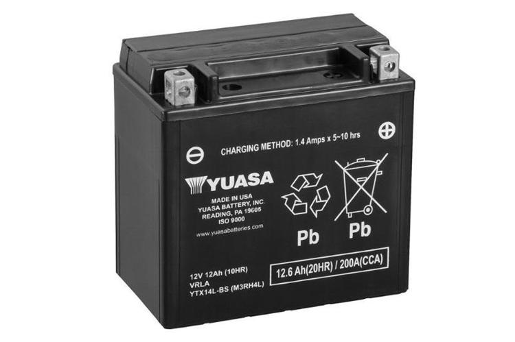 BATERIA YUASA YTX 14 L B S